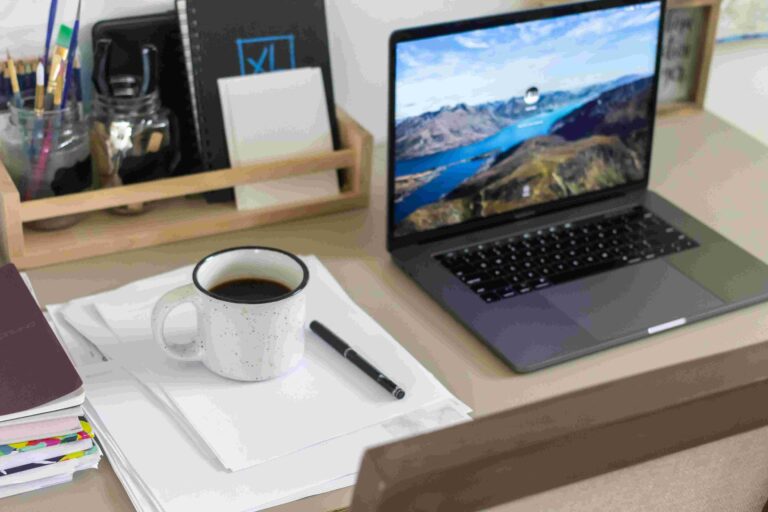 Working from home making money online